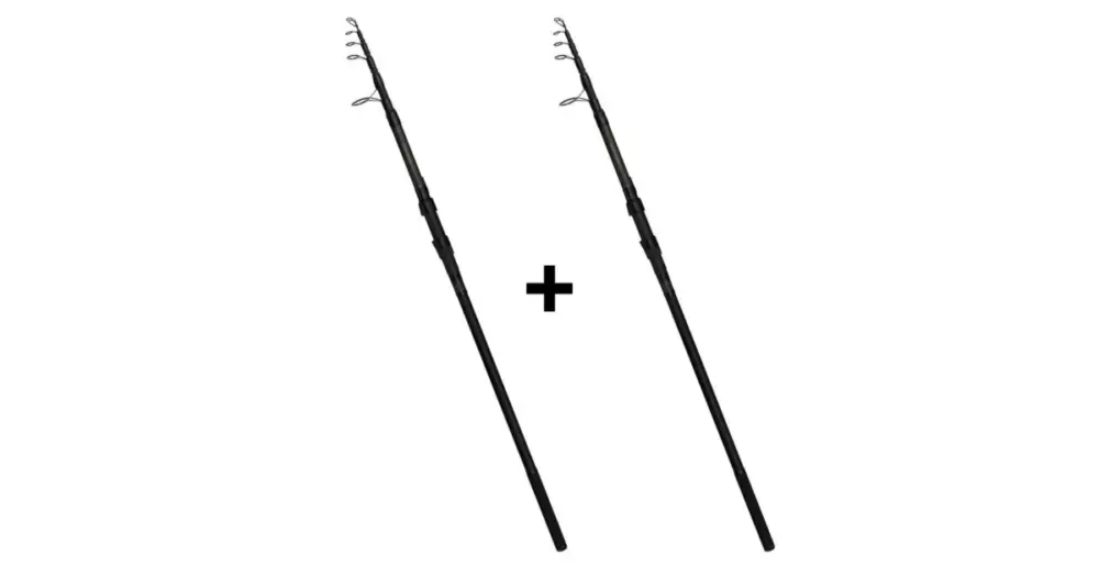 Akční Nabídka JRC Prut Defender II Tele 3,6 m 3,5 lb Akční Set 2 ks