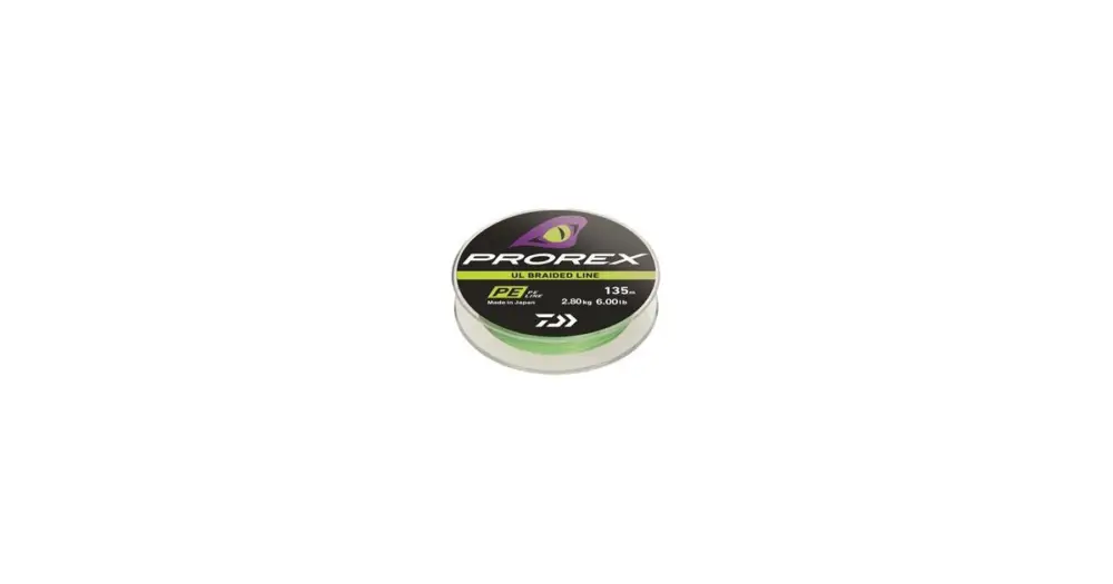 Daiwa Splétaná Šňůra Prorex UL Finesse Braid Chartreuse 135 m Ihned K Objednání