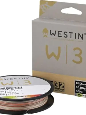 Westin Splétaná Šňůra W3 Oceanic Swirl 8-Braid Marine Mix 300 m - 0,405 mm 38,7 kg Aktuální