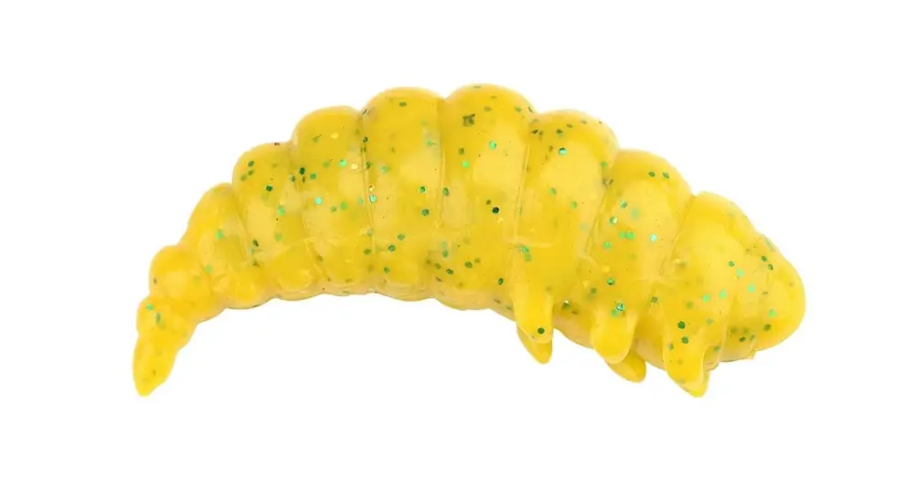 Super Cena Spro Gumová Nástraha Trout Master Fat Camola Yellow 4 cm 8 ks