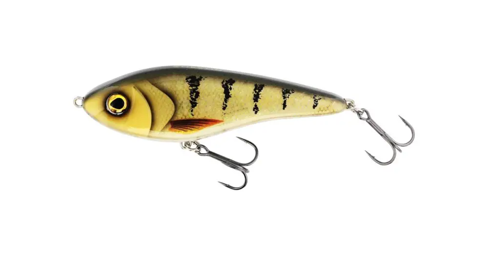Westin Wobler Jerk 3D Amber Perch 14 cm 65 g Sinking Bezpečná Platba