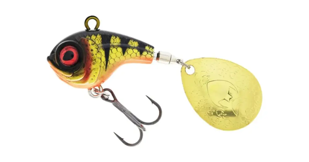 Westin Nástraha Dropbite Tail Spin Jig Bling Perch- 3,7 cm 22 g Oblíbený