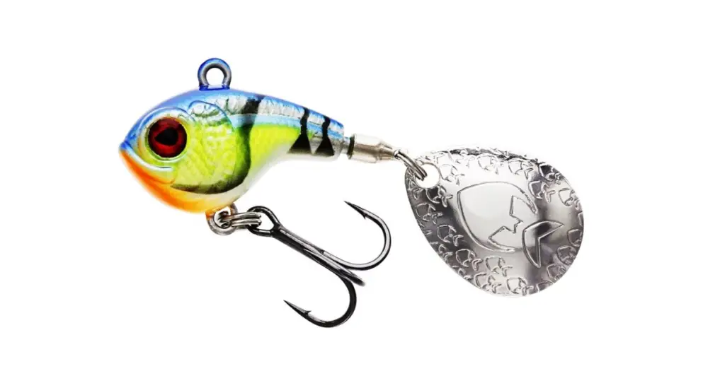 Koupit Online Westin Nástraha Dropbite Spin Tail Jig Chartreuse Blue Craw - 3,7 cm 22 g