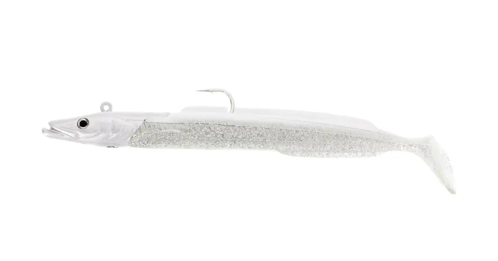 Víkendová Akce Westin Gumová Nástraha Sandy Andy Jig Snow White - 19 cm 82 g