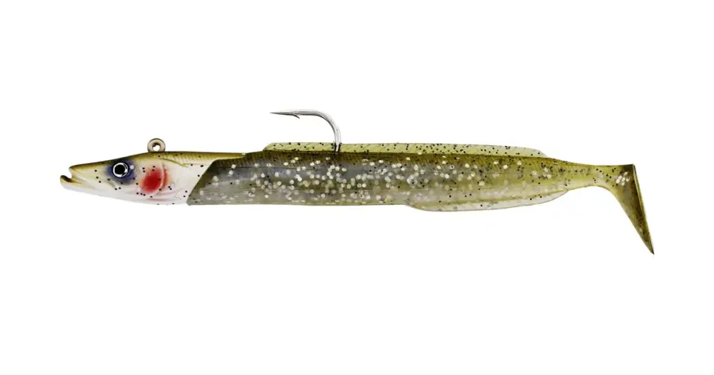 Přímo Od Výrobce Westin Gumová Nástraha Sandy Andy Jig Pearl Sand - 14 cm 32 g