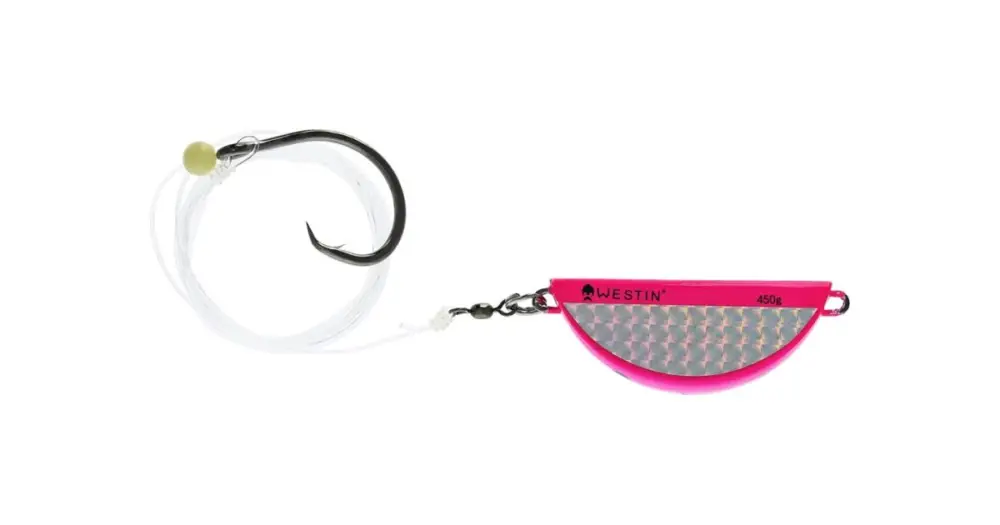 Nejlepší Volba Westin Návazec Halibut Anti Twist Rig Circle Hook Pink Flash - 350 g
