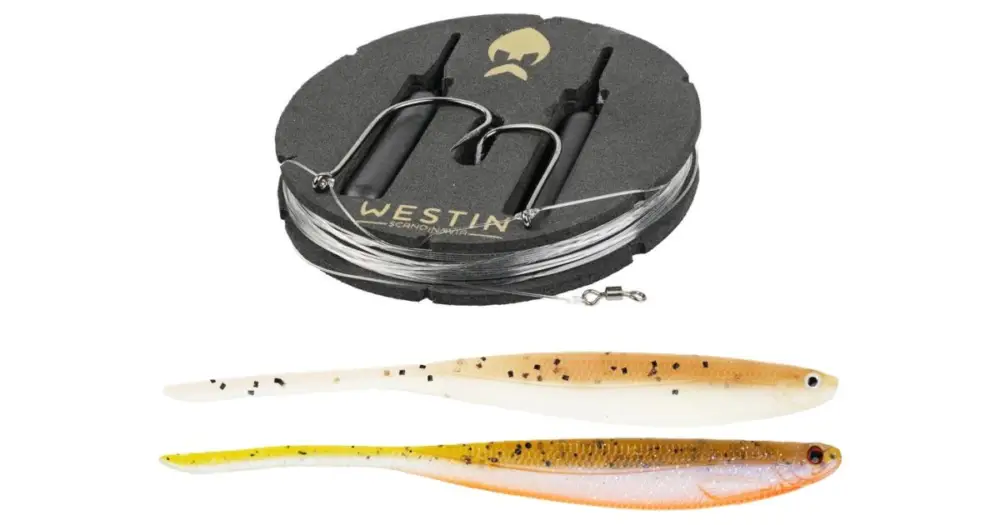Westin Montáž s Gumovou Nástrahou Dropshot Rig Kit Shadteez Pintail Clear Water Mix Objednat Nyní