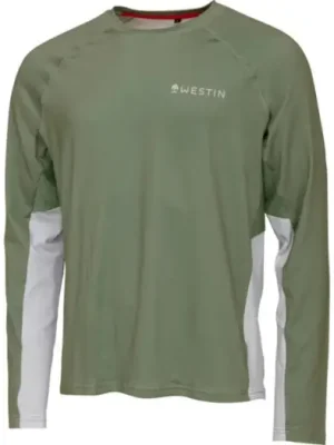 Westin Tričko Flats UPF Shirt Sage Green Sleva