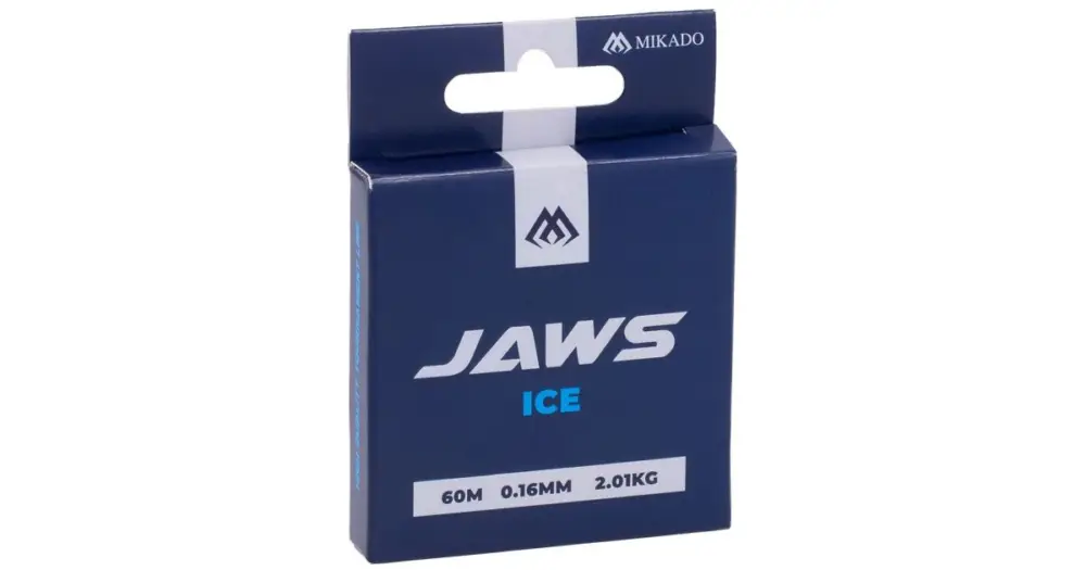 Mikado Vlasec Jaws Ice 60 m - 0,10 mm 0,78 kg Horká Nabídka