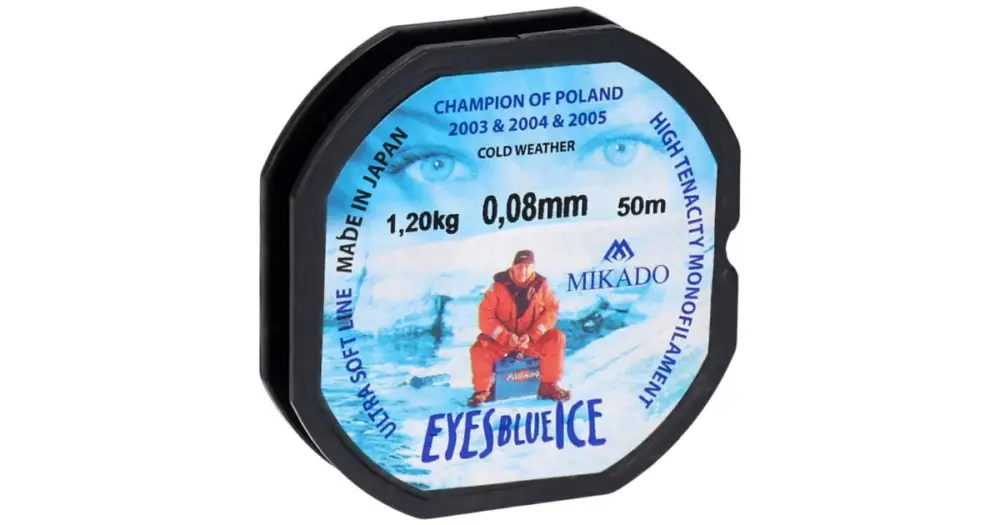 Mikado Vlasec Eyes Blue Ice 50 m - 0,10 mm 1,8 kg Akce