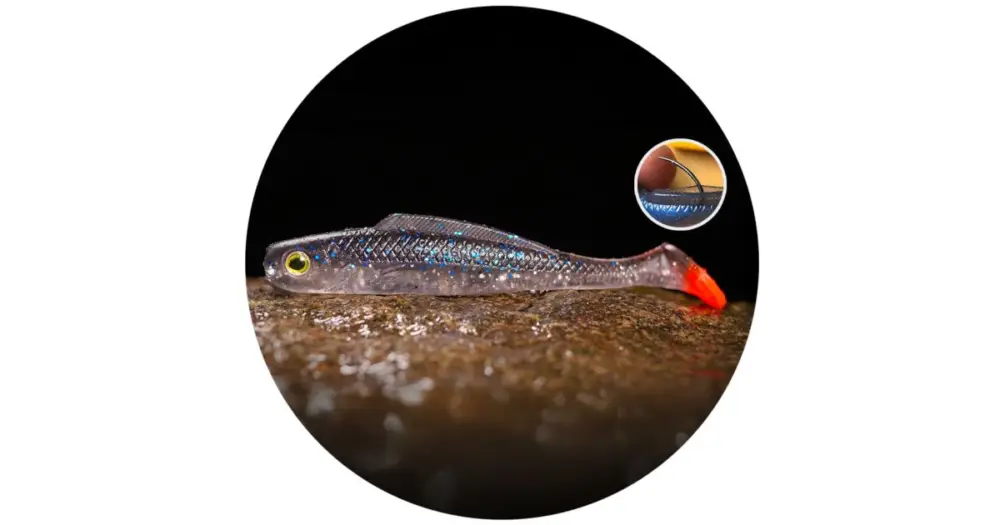 Vrácení Zdarma RedBass Gumová Nástraha Ripper Kicker Super Natur RT UV COLOR