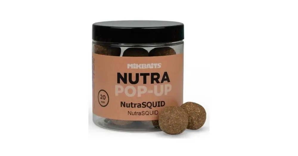 Mikbaits Nutra Pop-Up 20 mm 250 ml - NutraSQUID Oblíbený