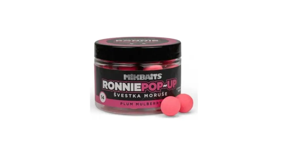 Ověřený Mikbaits Plovoucí Boilie Ronnie Švestka Moruše 150 ml - 16 mm