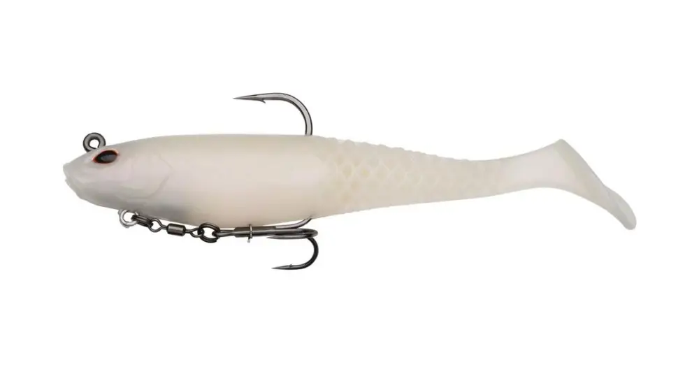 Berkley Gumová Nástraha PowerBait CullShad Deep Sinking Albino - 12,5 cm 42 g Nová Kolekce