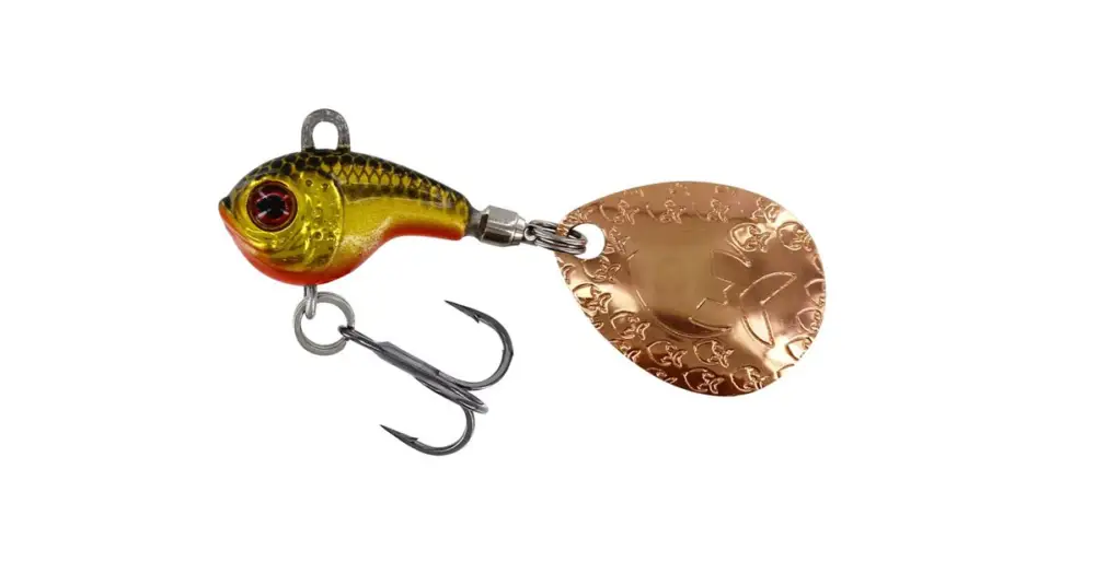 Westin Nástraha Dropbite Tungsten Spin Tail Jig Gold Rush - 2 cm 13 g Vysoce Kvalitní