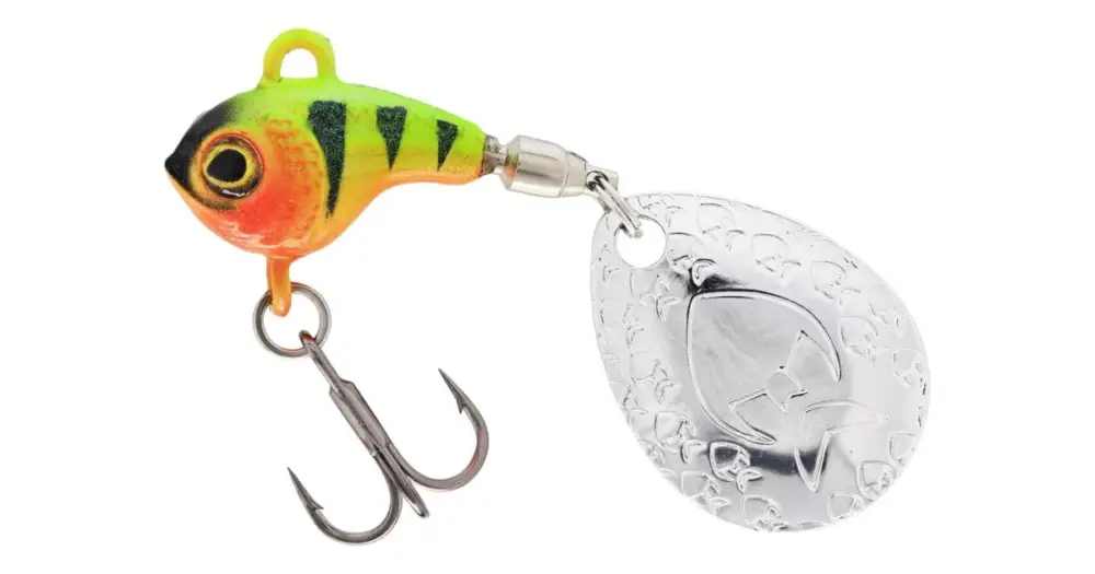 Finální Výprodej Westin Nástraha Dropbite Tungsten Spin Tail Jig Chartreuse Perch - 1,6 cm 7 g