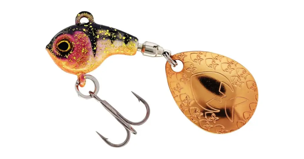Westin Nástraha Dropbite Tungsten Spin Tail Jig Copper Perch - 1,6 cm 7 g Ověřený