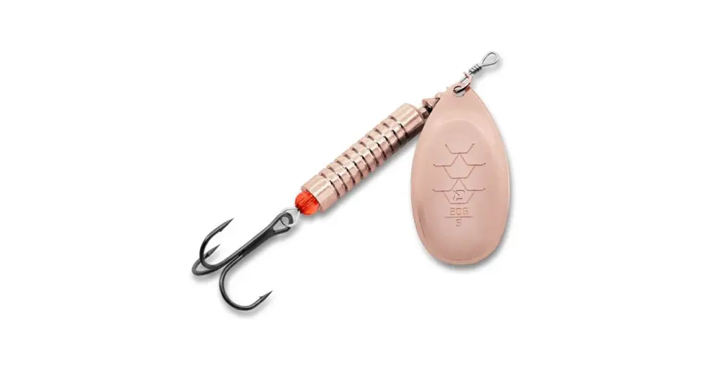 Ověřený Delphin Třpytka Rotačka Arch Copper - 10 g Vel. 3