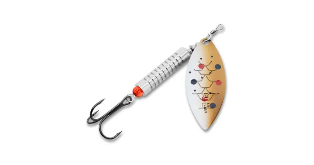 Časově Omezené Delphin Třpytka Rotačka Spear Trouty - 6,2 g Vel. 1