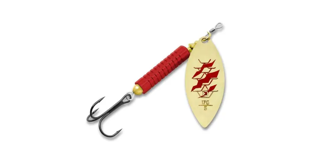 Nejprodávanější Delphin Třpytka Rotačka Spear Bloody - 17 g Vel. 5