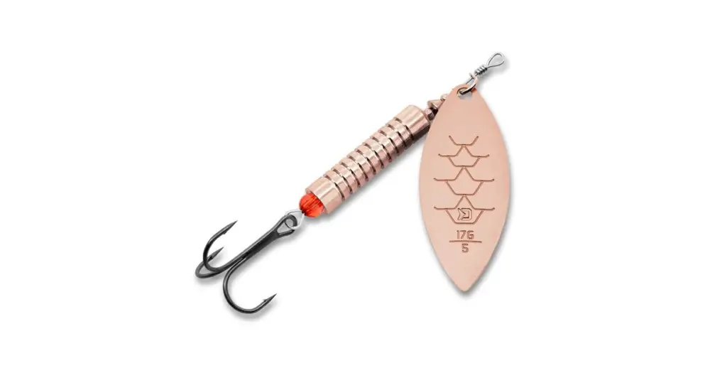 Originální Delphin Třpytka Rotačka Spear Copper