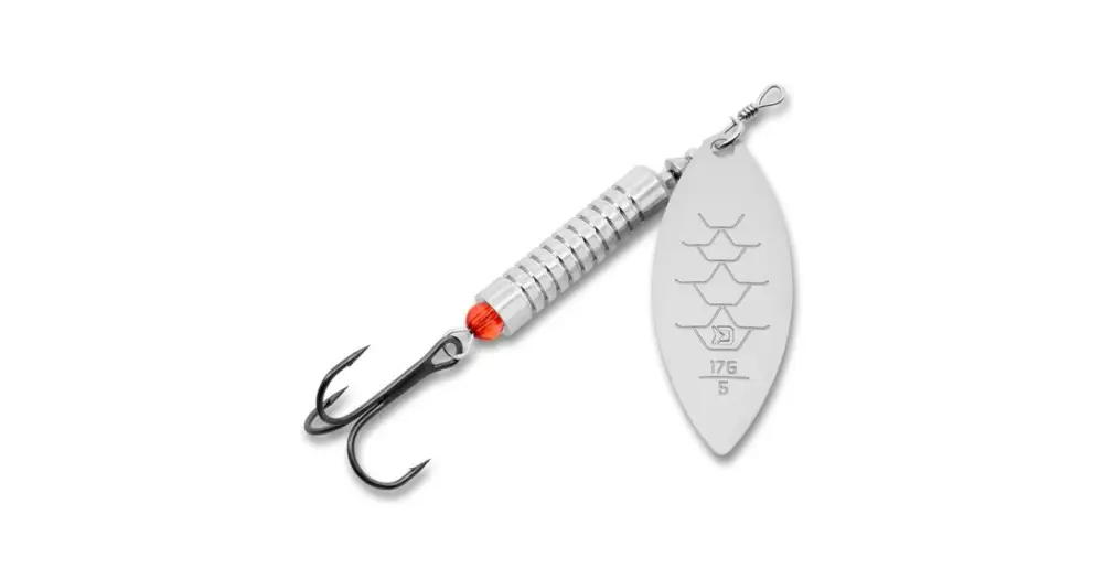 Delphin Třpytka Rotačka Spear Metal - 3 g Vel. 0 Finální Výprodej