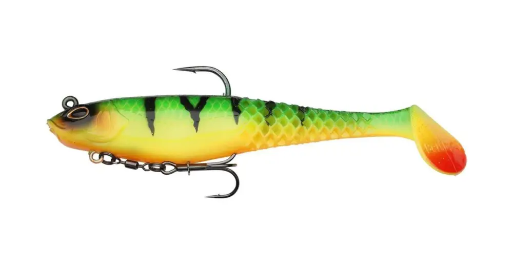 Nejlepší Cena Berkley Gumová Nástraha PowerBait CullShad Deep Sinking Firetiger - 12,5 cm 42 g