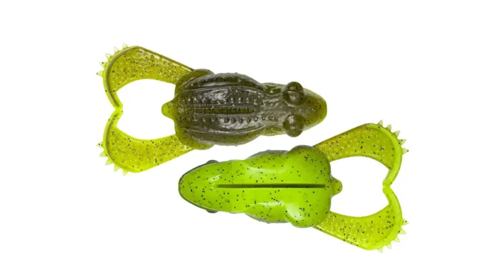 Značkový Savage Gear Gumová Nástraha Tough Toad F RTF Pumpkin Chartreuse - 9 cm 20 g