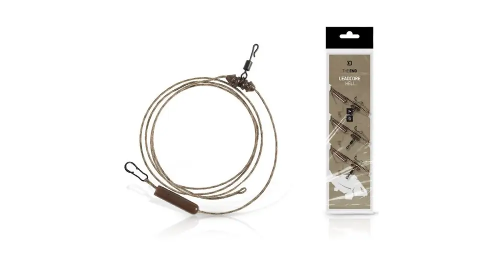 Originální Delphin Montáž TheEND Leadcore HELI 80 cm 3 ks