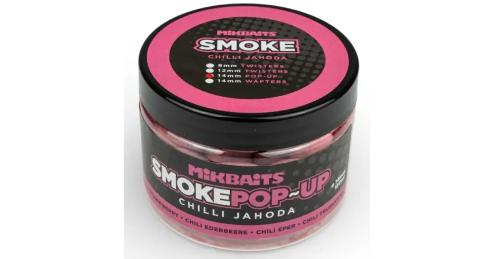 Mikbaits Plovoucí Boilie Smoke Pop-Up 14 mm 150 ml Ihned K Objednání