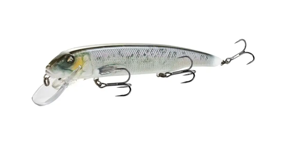 Savage Gear Wobler Sucker Flanker Slow Sinking Lemon Head Glitter Akce