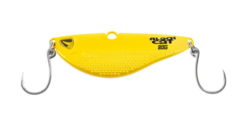Black Cat Nástraha Heavy Vibe V Lure Yellow - 12 cm 140 g Vrácení Zdarma