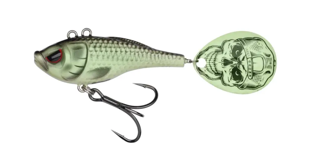 Madcat Wobler Spin Tail Sinking Glow In The Dark - 10 cm 35 g Vrácení Zdarma