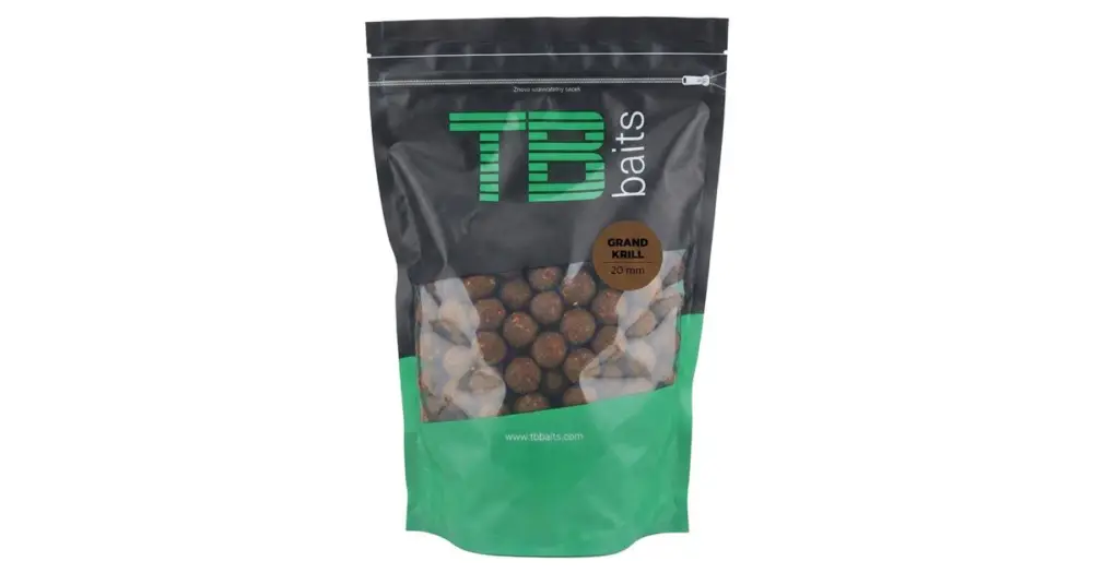 Akce TB Baits Boilie Grand Krill - 2,5 kg 20 mm