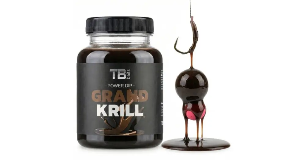 TB Baits Power Dip Grand Krill 150 ml Ověřený