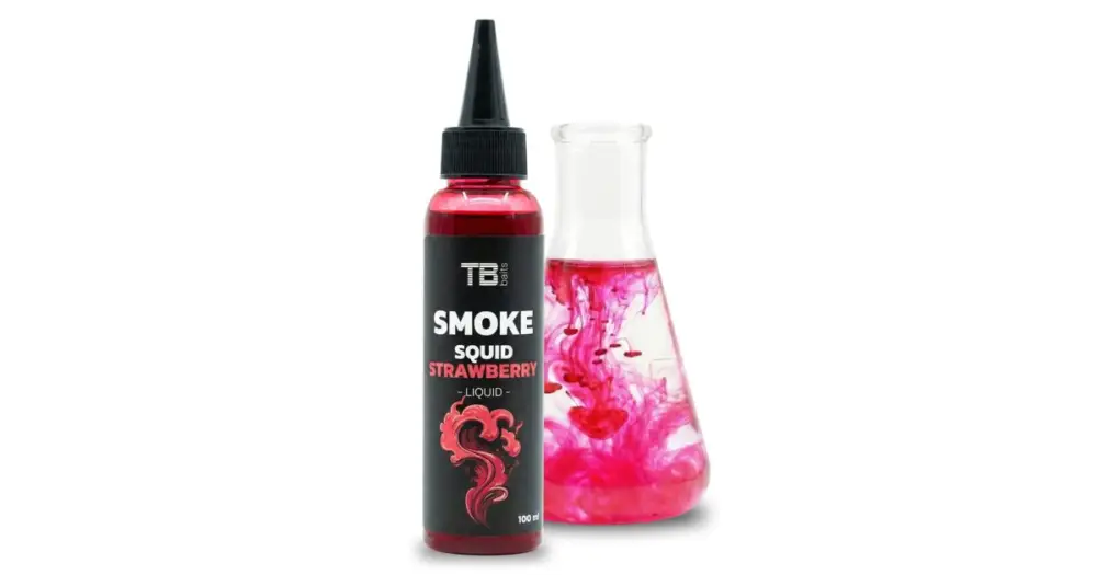 Kup Teď TB Baits Smoke Liquid Squid Strawberry 100 ml