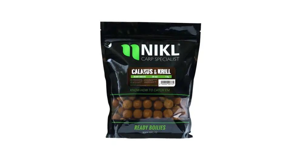 Nikl Boilie Ready Calanus & Krill - 1 kg 18 mm Nejprodávanější