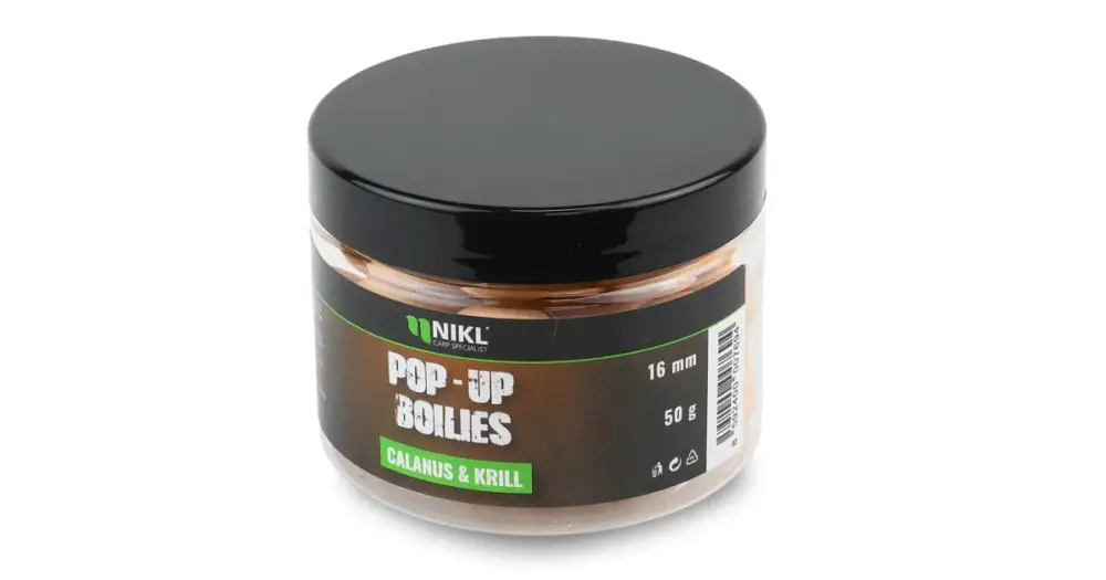 Koupit Online Nikl Plovoucí Pop-Up Boilies Calanus & Krill