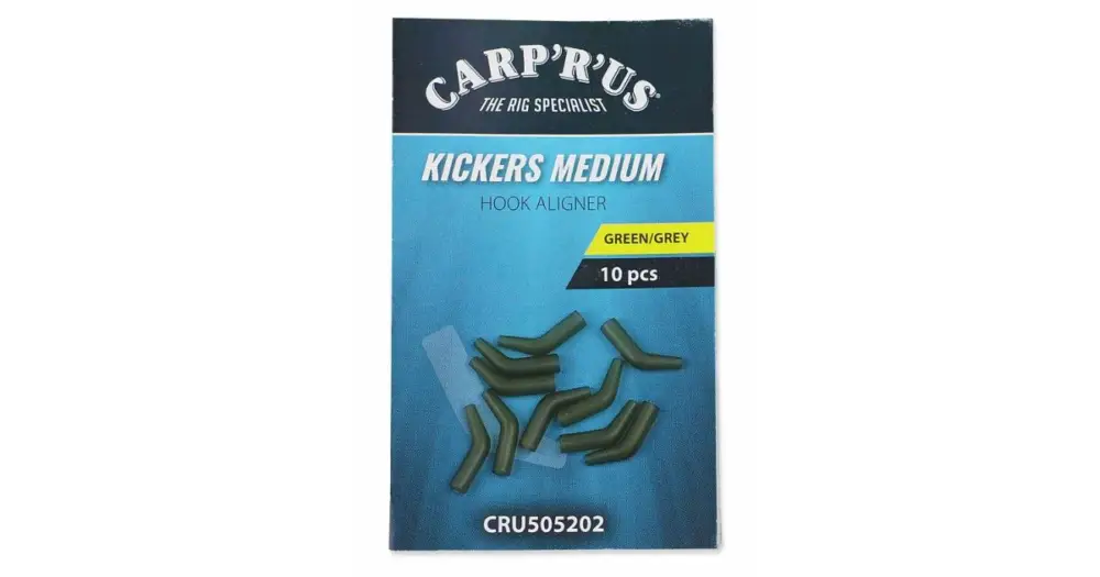 Carp'R'Us Rovnátko Kickers Olive/Grey 10 ks - Large Jen Po Omezenou Doba