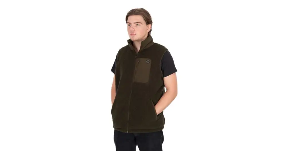Fox Vesta Olive Sherpa Hybrid Gilet Cenově Výhodný