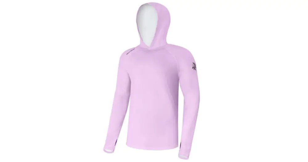 Giants Fishing Funkční Tričko S Dlouhým Rukávem UV50+ Hoodie Purple - XS Jen Po Omezenou Doba