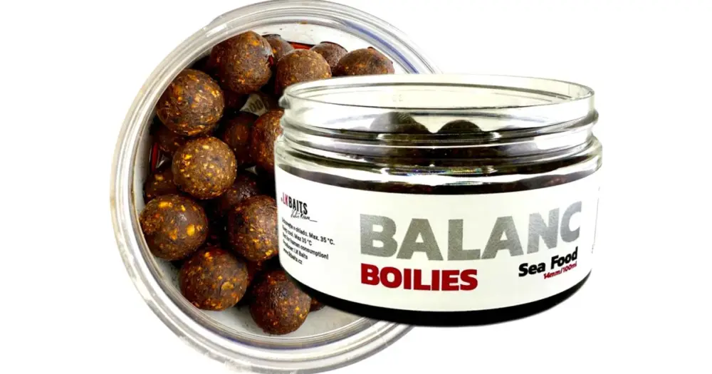 LK Baits Balanc Boilies Sea Food - 14 mm 100 ml Poslední Šance
