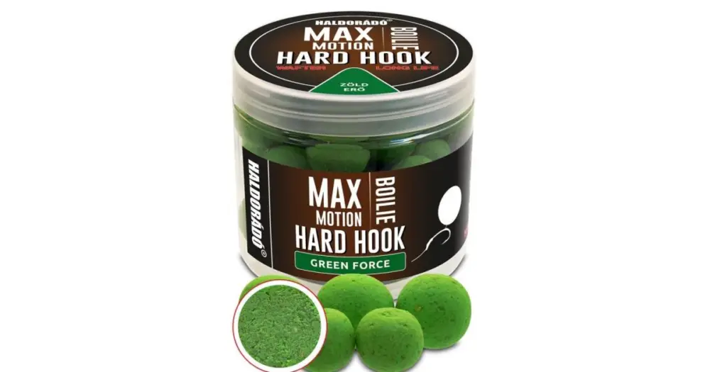 Haldorádó Boilies Max Motion Hard Hook Wafter 24 + 30 mm - Green Force Vysoce Kvalitní