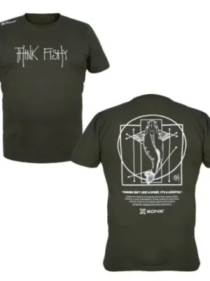 Značkový Sonik Tričko T-shirt By Think Fishy Art