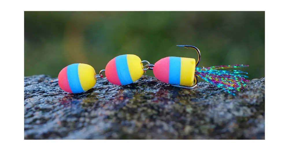 Pouze Dnes Redbass Mandula Red/Blue/Yellow - S 50 mm 1,2 g
