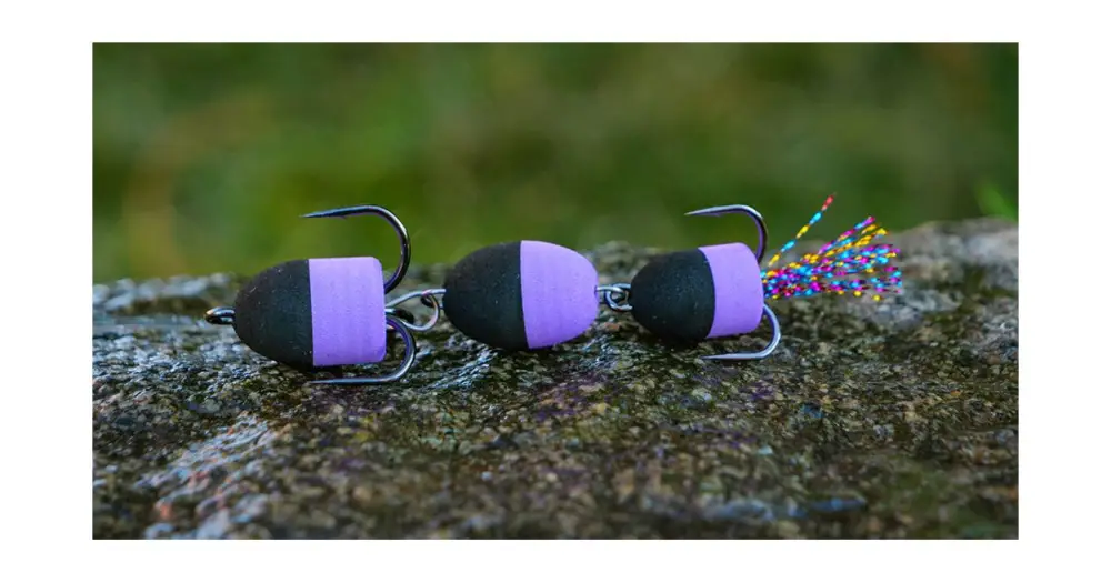 Redbass Mandula Black/Purple - L 75 mm 3,3 g Značkový