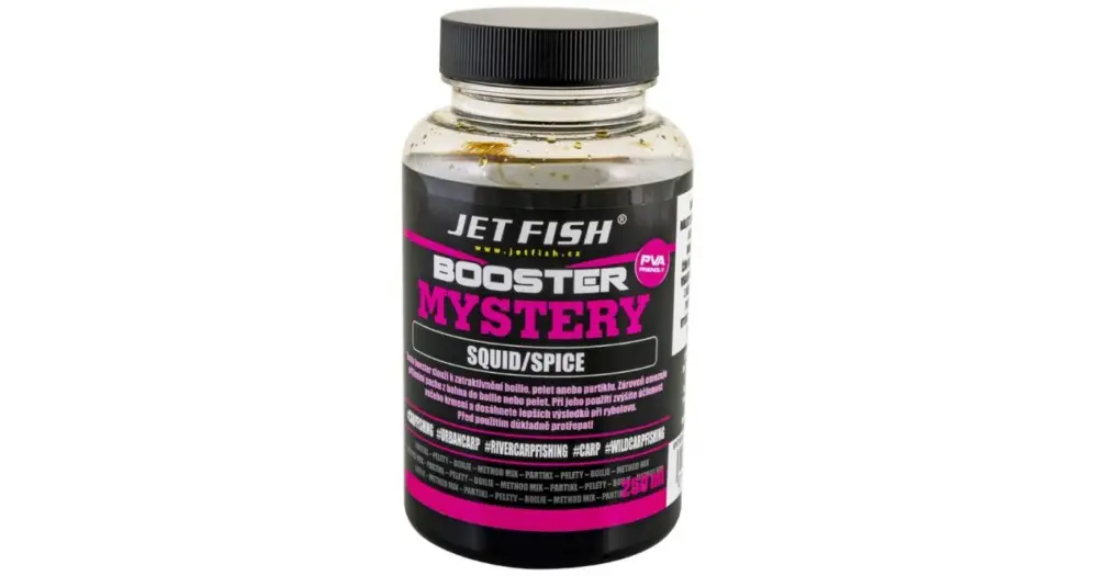Jet Fish Booster Mystery Squid Spice 250 ml Kup Teď