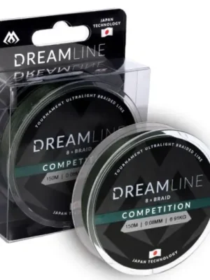 Aktuální Mikado Splétaná Šňůra Dreamline Competition Zelená 150 m - 0,23 mm 23,61 kg