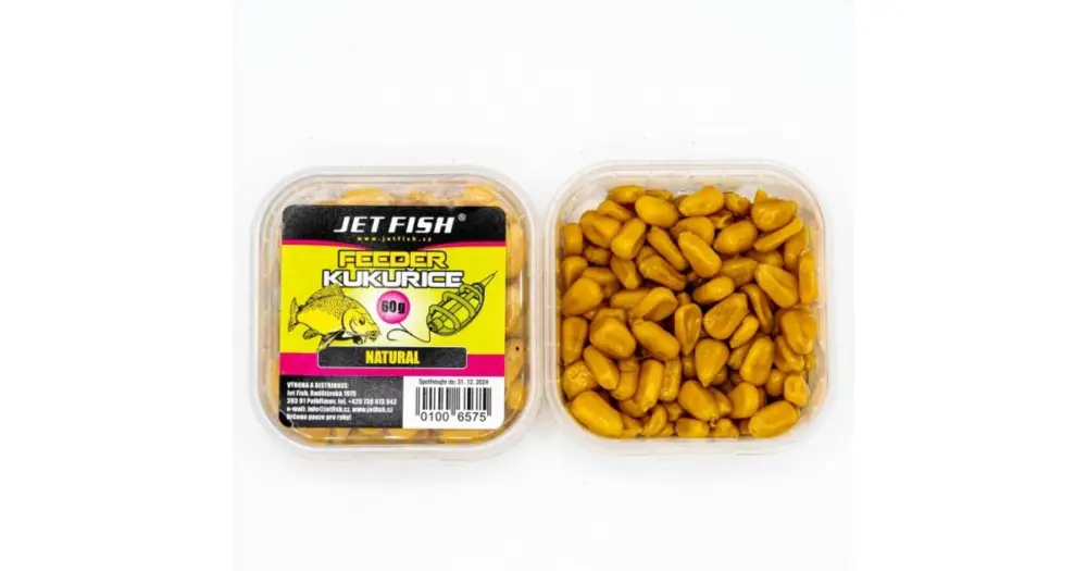 Jet Fish Kukuřice Feeder 60 g - Natural Originální