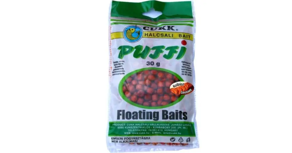 Nejprodávanější Cukk Puffi SMALL 30g 8mm - 12mm - Klobása